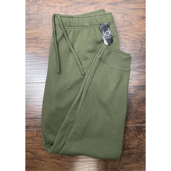 ID Ideology Other - ID Ideology Men's 2XL Fleece Ankle Joggers Drawstring Waist 2 Pocket Green NEW
